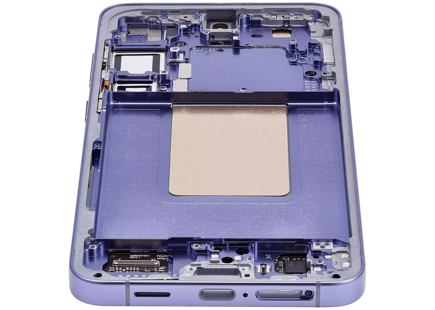 OLED Assembly With Frame For Samsung Galaxy S24 Plus 5G (US & International Version) (Refurbished) (Cobalt Violet)