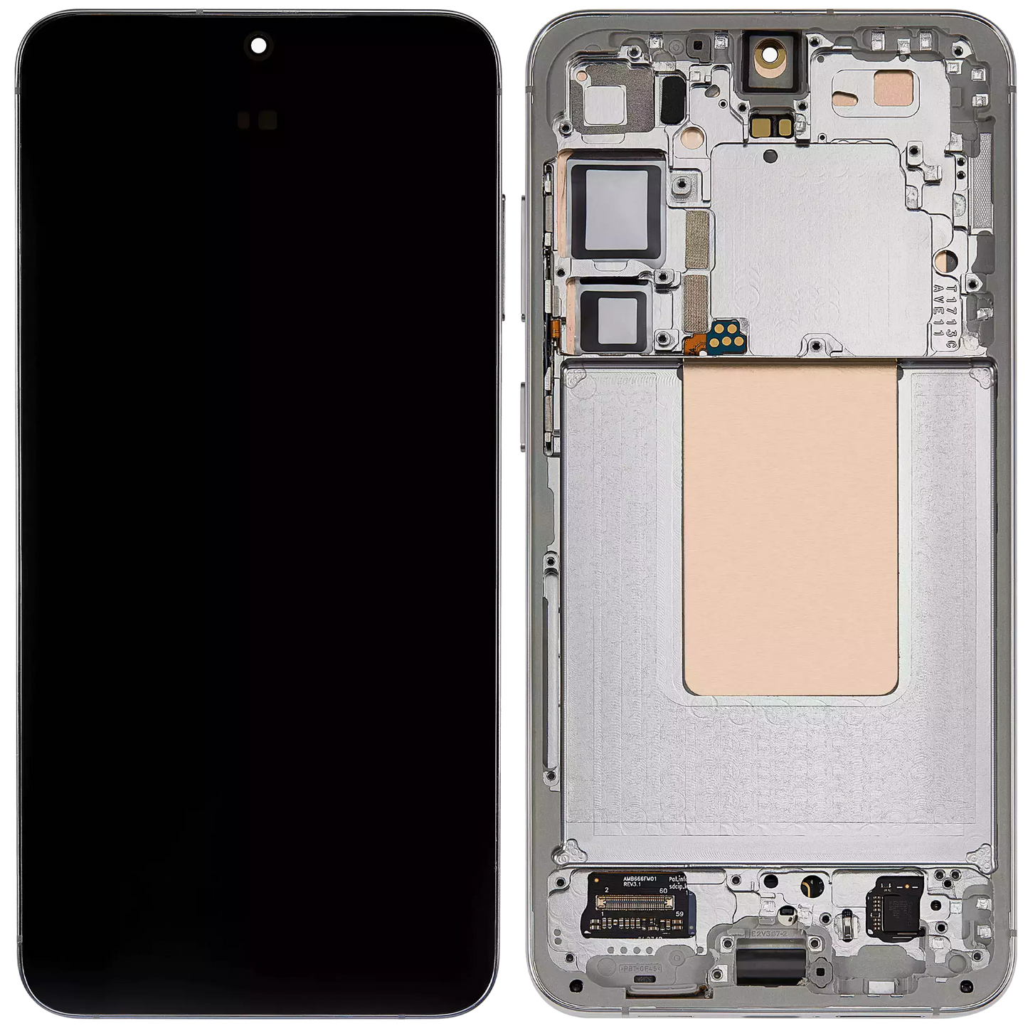 OLED Assembly With Frame For Samsung Galaxy S24 Plus 5G (US & International Version) (Refurbished) (Jade Green)