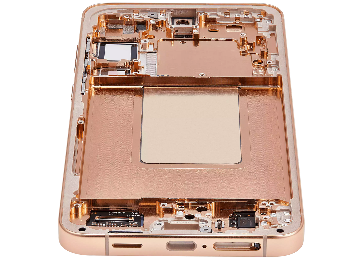 OLED Assembly With Frame For Samsung Galaxy S24 Plus 5G (US & International Version) (Refurbished) (Sandstone Orange)