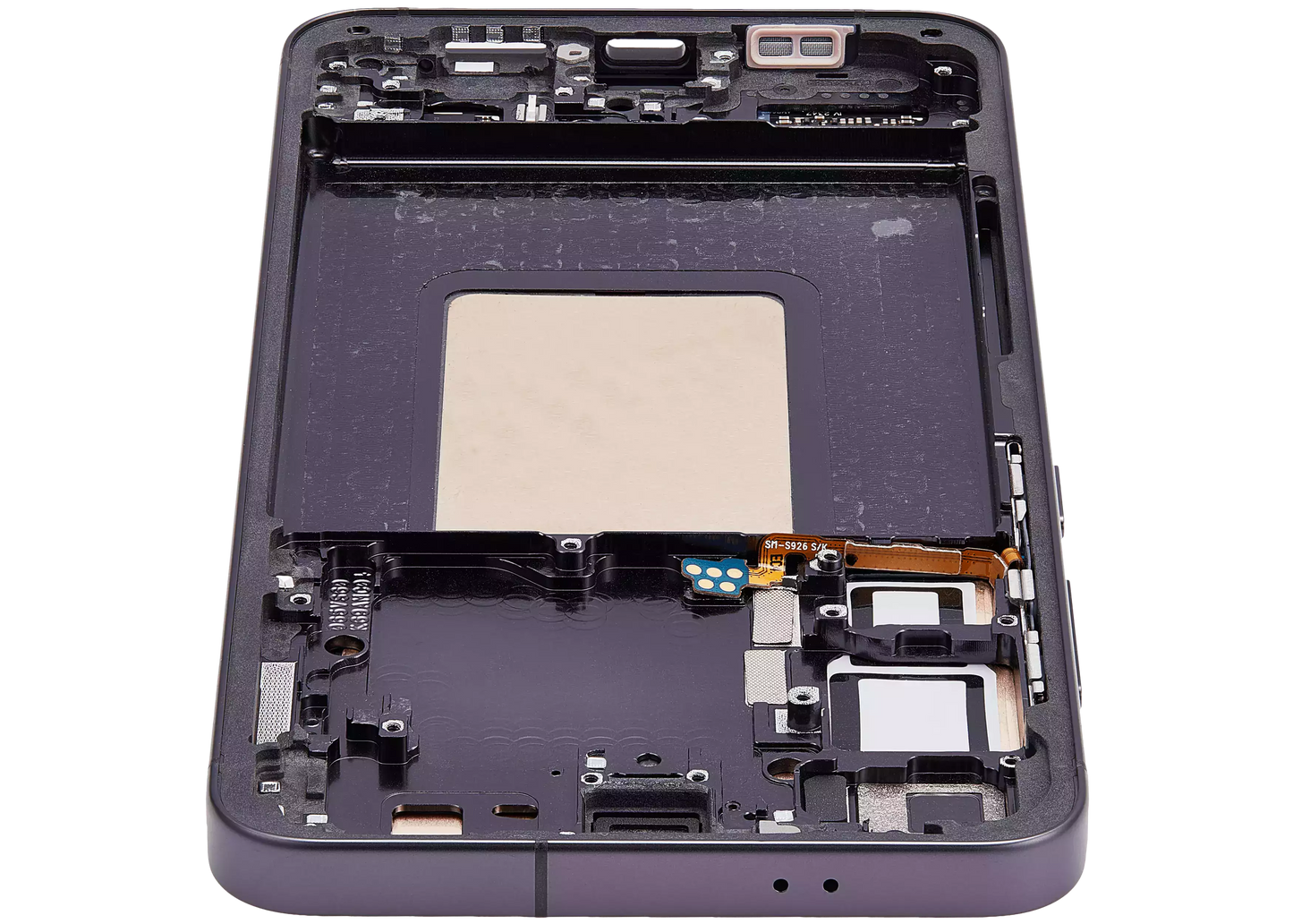 OLED Assembly With Frame For Samsung Galaxy S24 Plus 5G (US & International Version) (Refurbished) (Onyx Black)