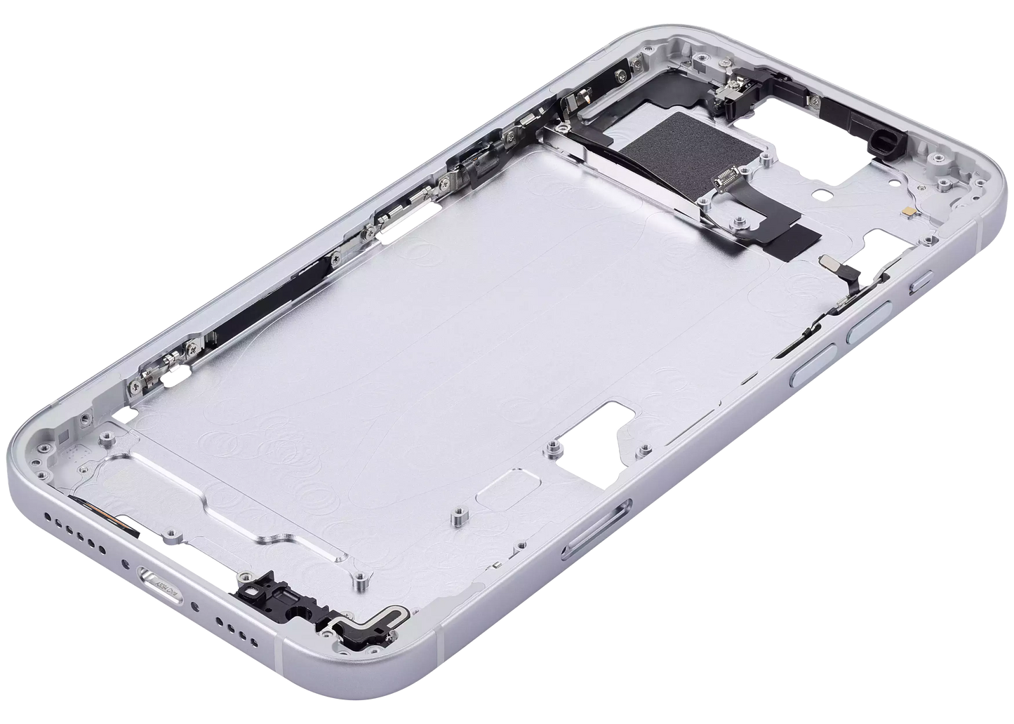 Mid-Frame Housing W/ Small Parts For iPhone 15 Plus (EU / Global Version) (Aftermarket Plus) (Blue)