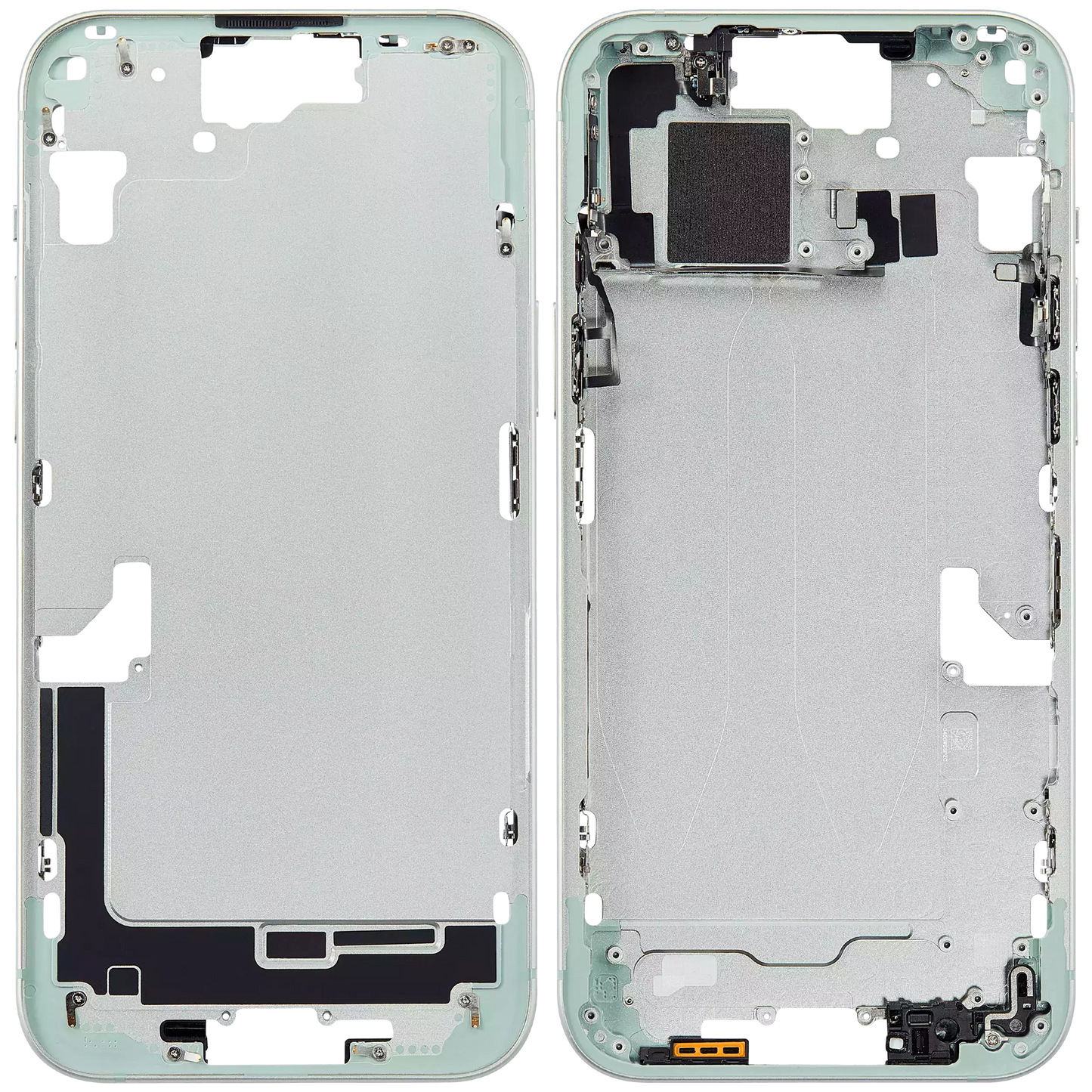 Mid-Frame Housing W/ Small Parts For iPhone 15 Plus (EU / Global Version) (Aftermarket Plus) (Green)
