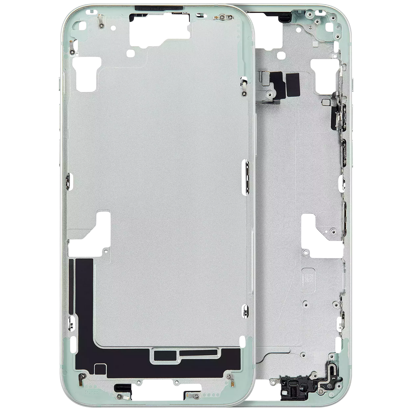 Mid-Frame Housing W/ Small Parts For iPhone 15 Plus (EU / Global Version) (Aftermarket Plus) (Green)