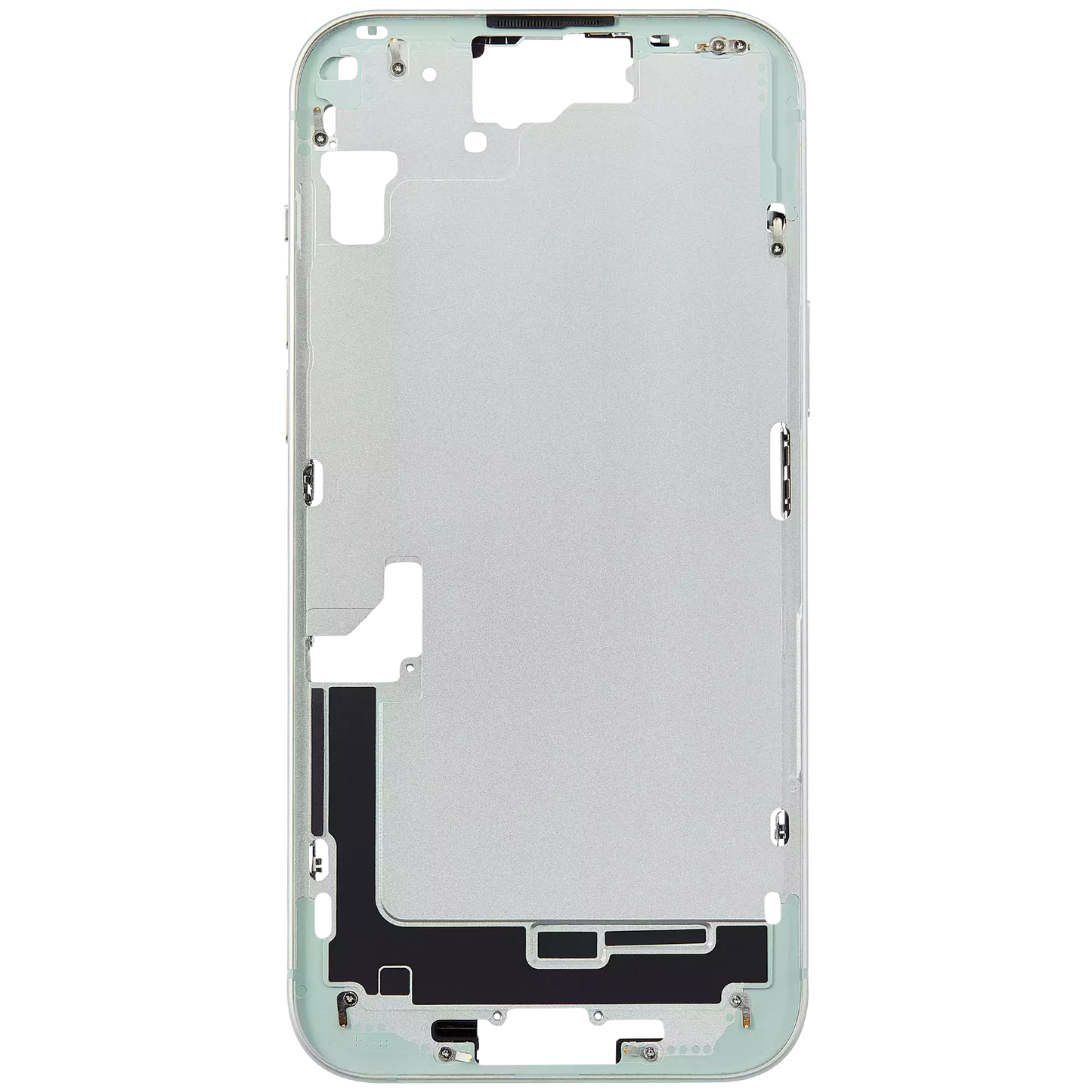 Mid-Frame Housing W/ Small Parts For iPhone 15 Plus (EU / Global Version) (Aftermarket Plus) (Green)