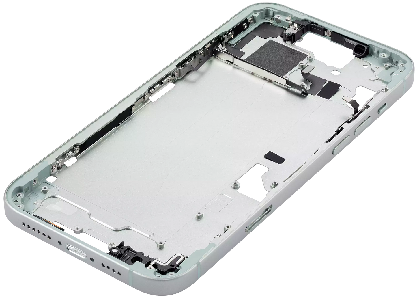 Mid-Frame Housing W/ Small Parts For iPhone 15 Plus (EU / Global Version) (Aftermarket Plus) (Green)