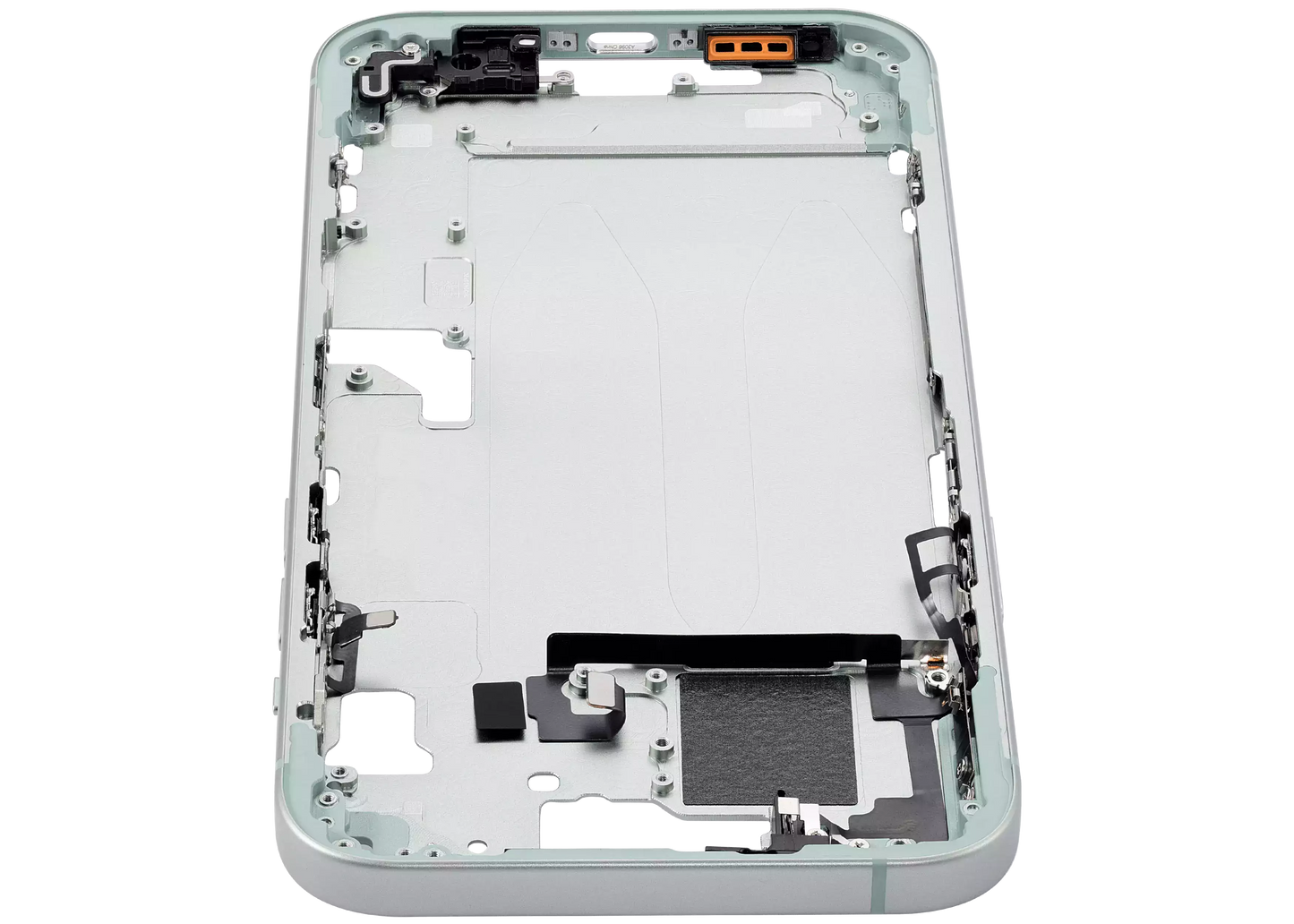 Mid-Frame Housing W/ Small Parts For iPhone 15 Plus (EU / Global Version) (Aftermarket Plus) (Green)