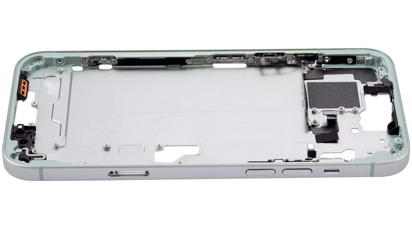 Mid-Frame Housing W/ Small Parts For iPhone 15 Plus (EU / Global Version) (Aftermarket Plus) (Green)
