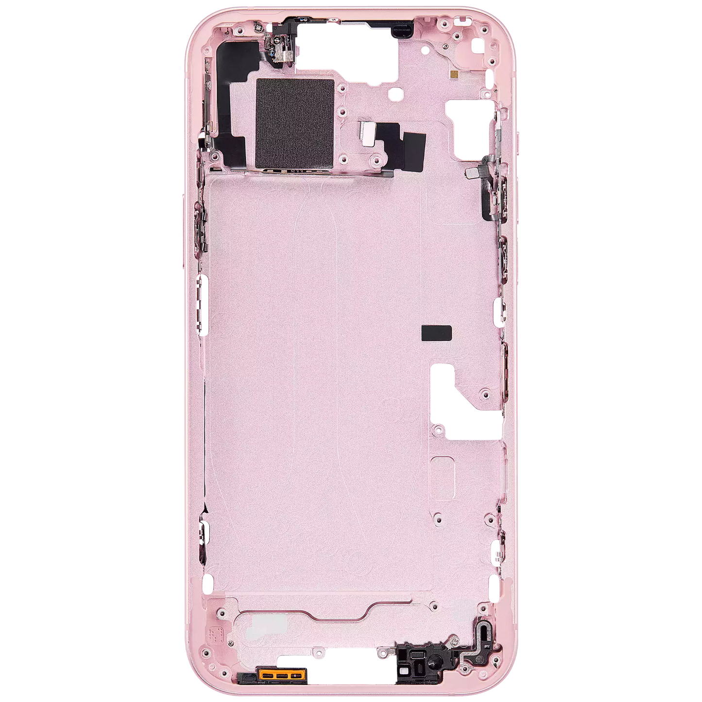 Mid-Frame Housing W/ Small Parts For iPhone 15 Plus (EU / Global Version) (Aftermarket Plus) (Pink)