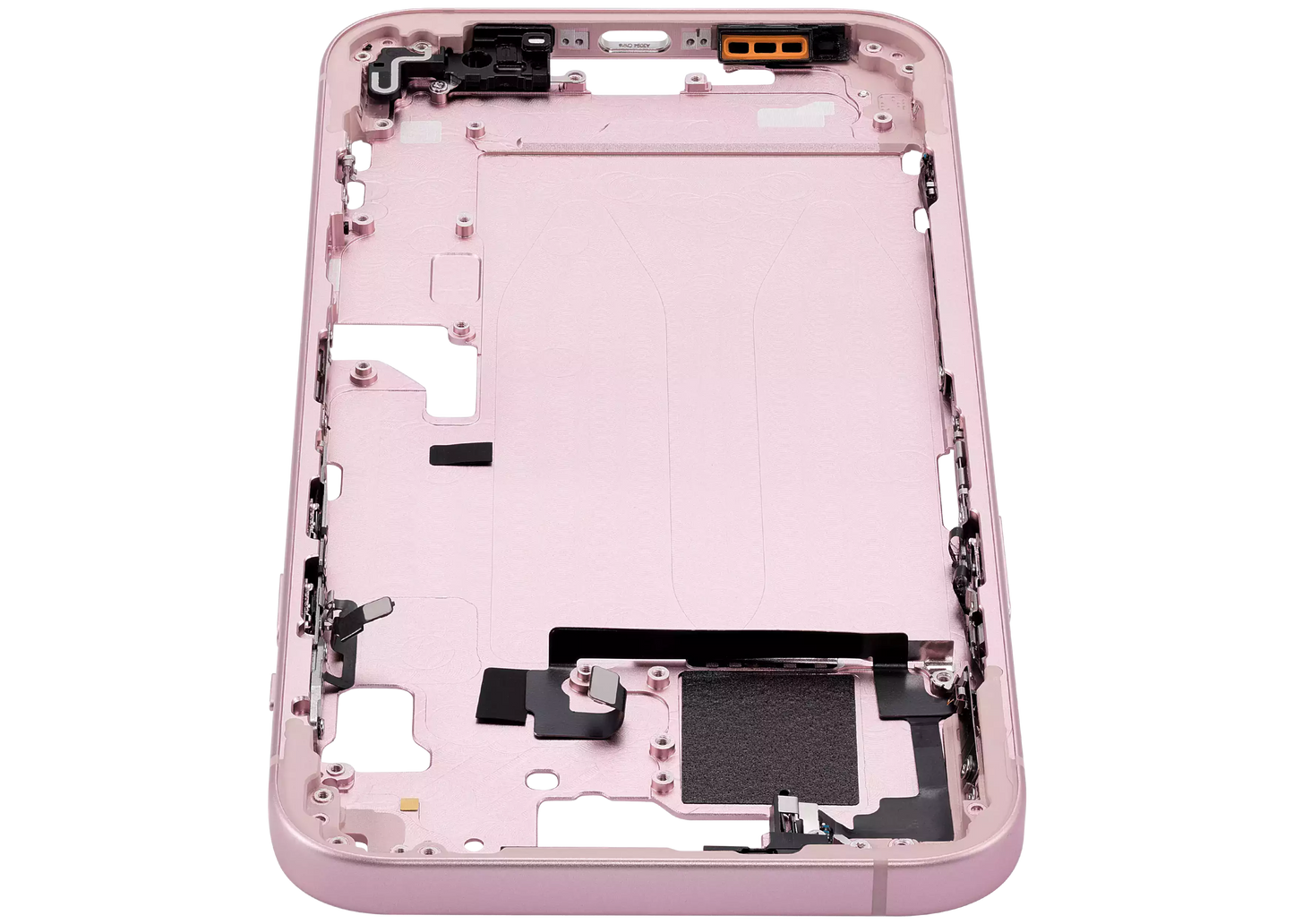 Mid-Frame Housing W/ Small Parts For iPhone 15 Plus (EU / Global Version) (Aftermarket Plus) (Pink)