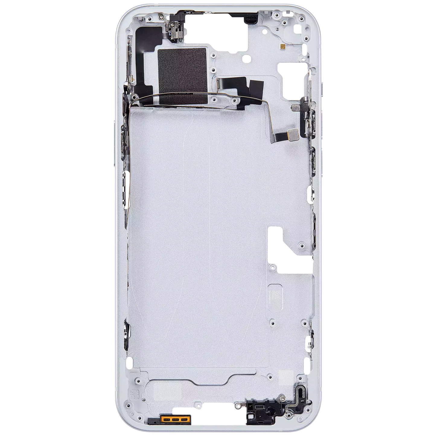 Mid-Frame Housing W/ Small Parts For iPhone 15 Plus (US Version) (Aftermarket Plus) (Blue)