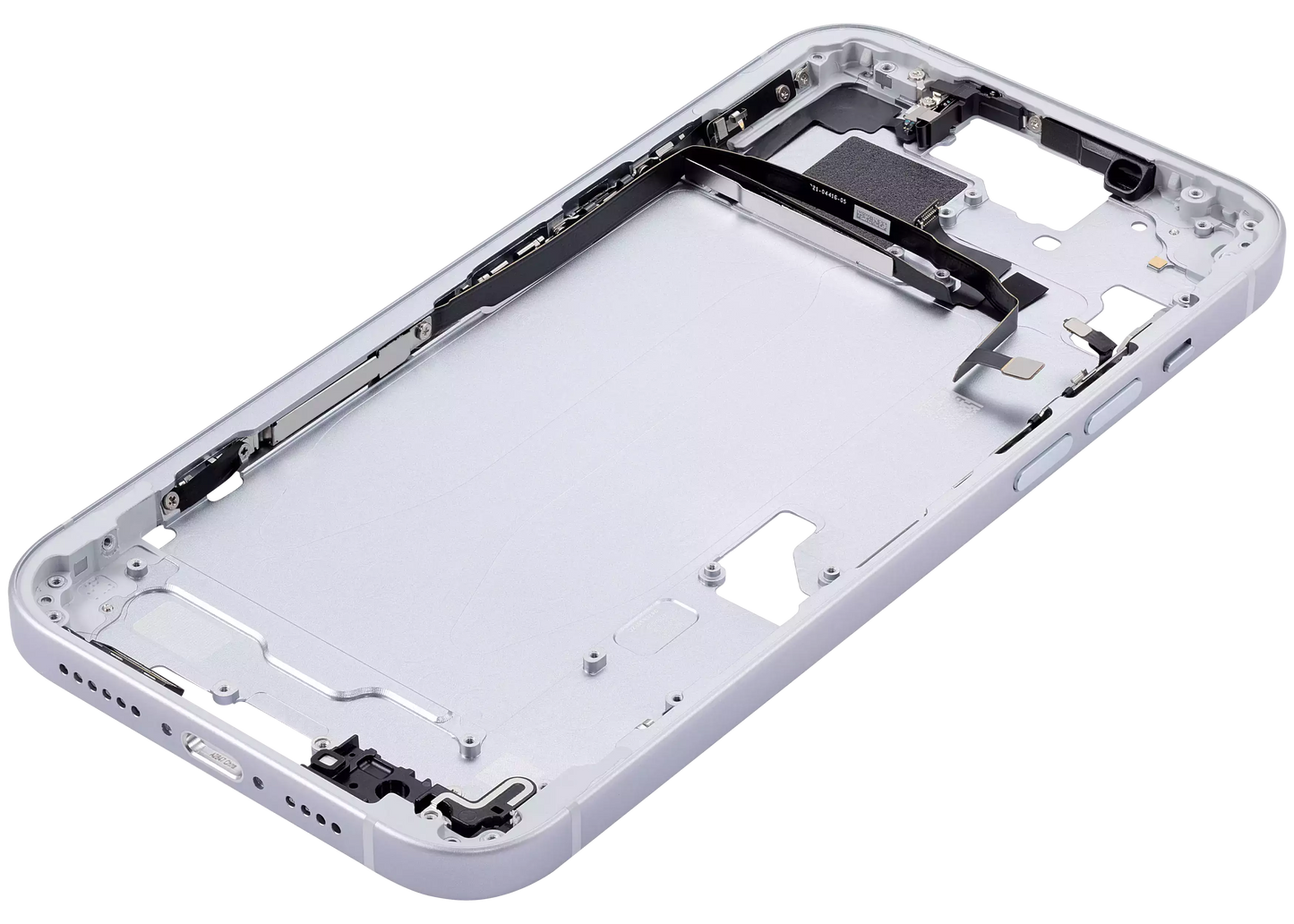 Mid-Frame Housing W/ Small Parts For iPhone 15 Plus (US Version) (Aftermarket Plus) (Blue)