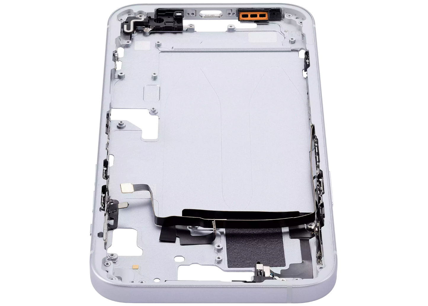 Mid-Frame Housing W/ Small Parts For iPhone 15 Plus (US Version) (Aftermarket Plus) (Blue)