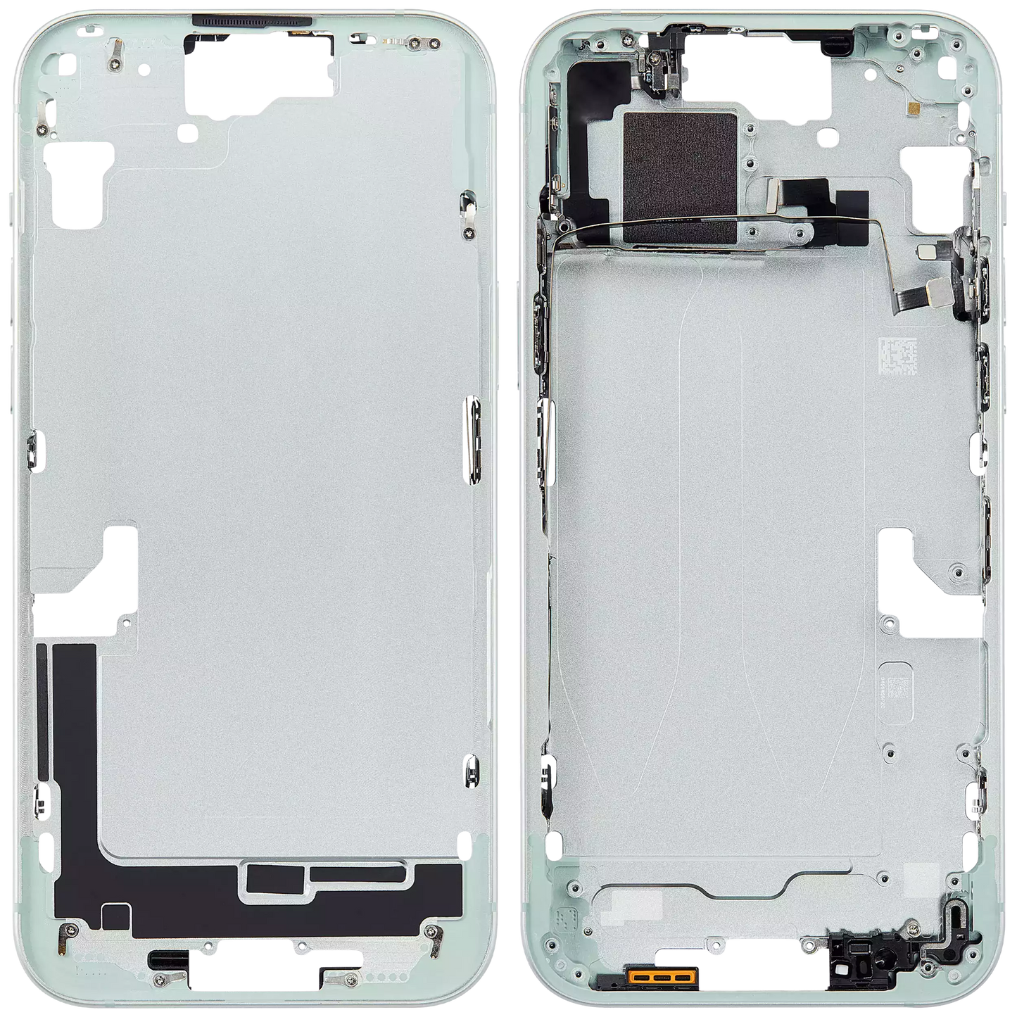 Mid-Frame Housing W/ Small Parts For iPhone 15 Plus (US Version) (Aftermarket Plus) (Green)