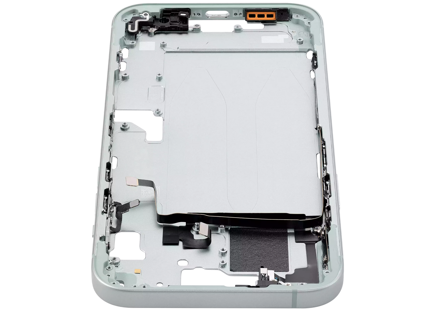 Mid-Frame Housing W/ Small Parts For iPhone 15 Plus (US Version) (Aftermarket Plus) (Green)