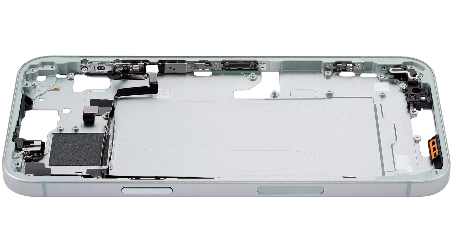 Mid-Frame Housing W/ Small Parts For iPhone 15 Plus (US Version) (Aftermarket Plus) (Green)