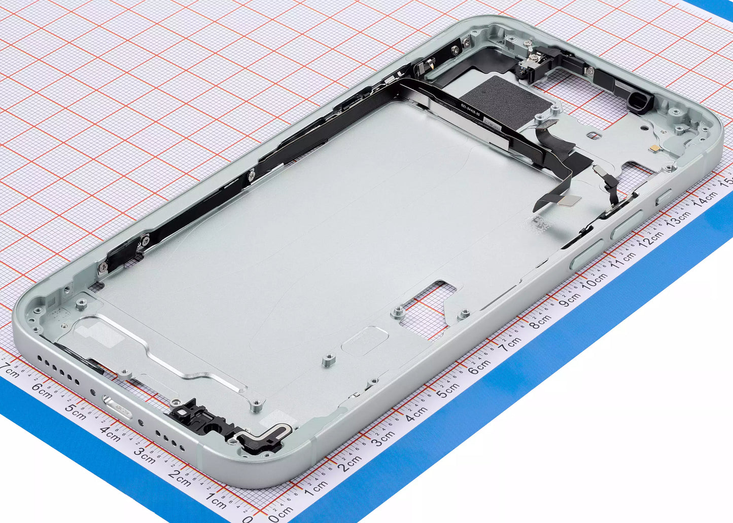 Mid-Frame Housing W/ Small Parts For iPhone 15 Plus (US Version) (Aftermarket Plus) (Green)