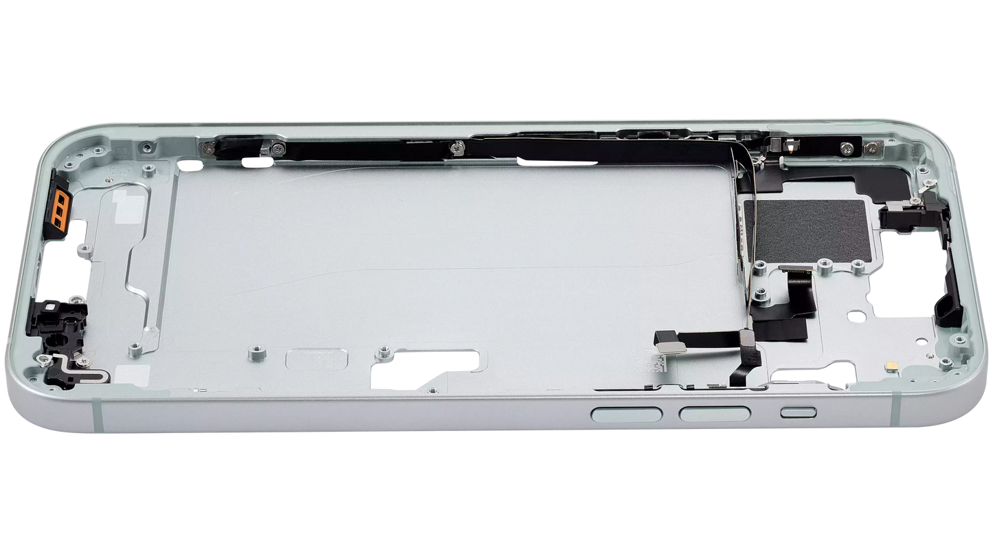 Mid-Frame Housing W/ Small Parts For iPhone 15 Plus (US Version) (Aftermarket Plus) (Green)