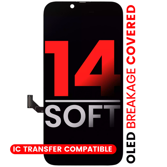 OLED Assembly For iPhone 14 (Aftermarket Pro: XO7 Soft)