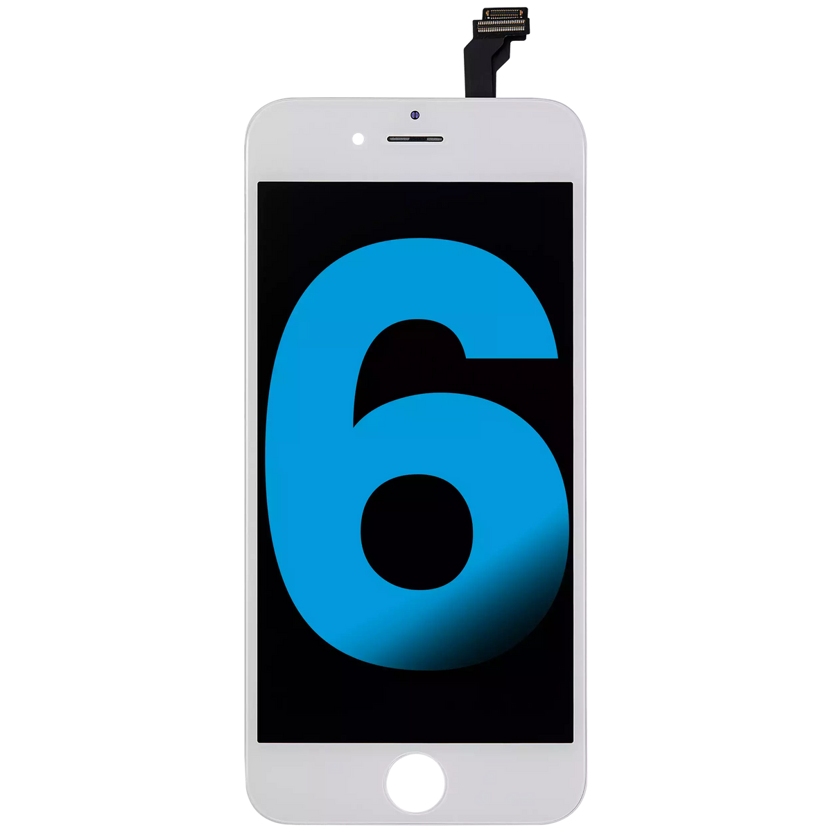 LCD Assembly For iPhone 6 (Aftermarket: AQ7) (White)