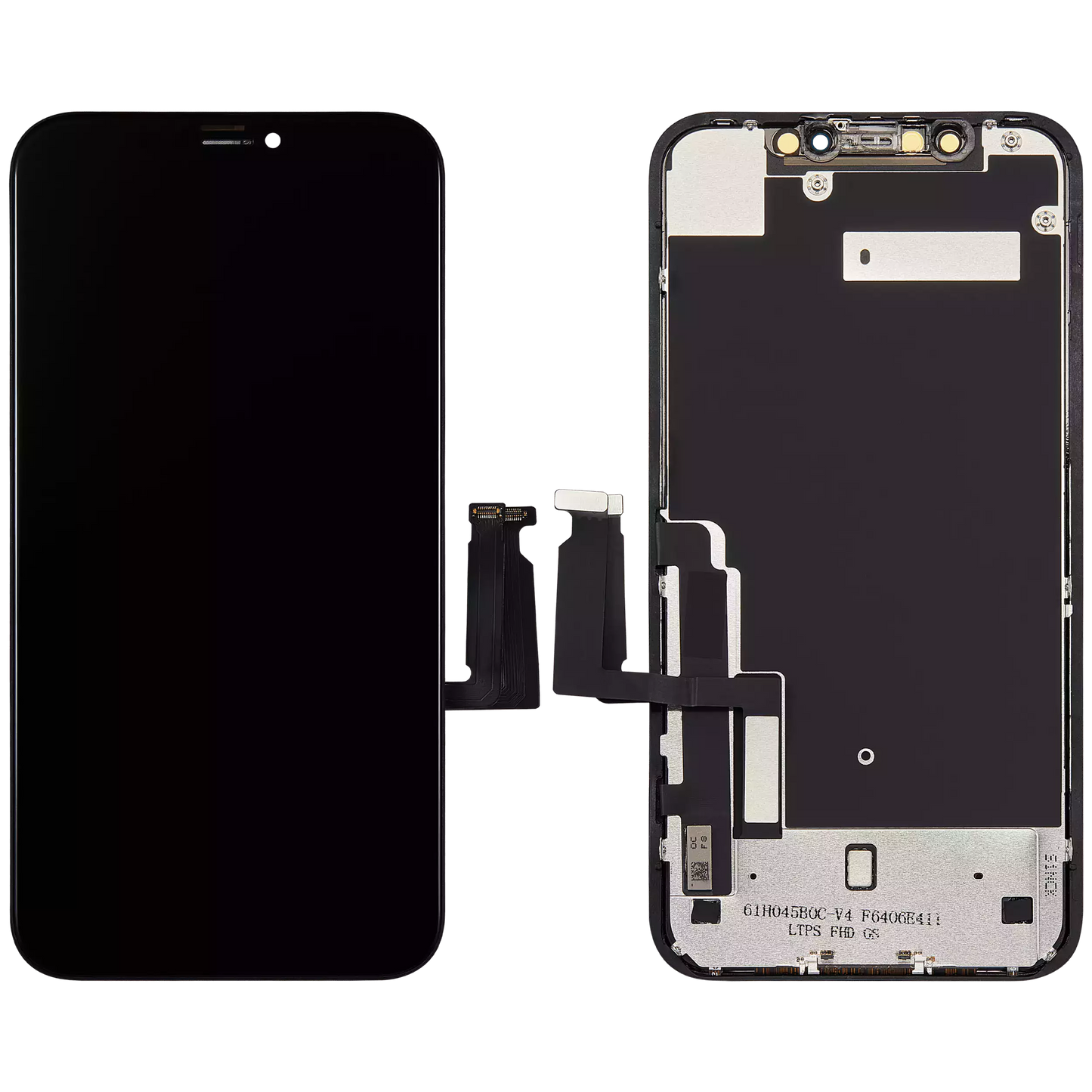 LCD Assembly With Steel Plate Pre-Installed For iPhone XR (Aftermarket: AQ7 / Incell)