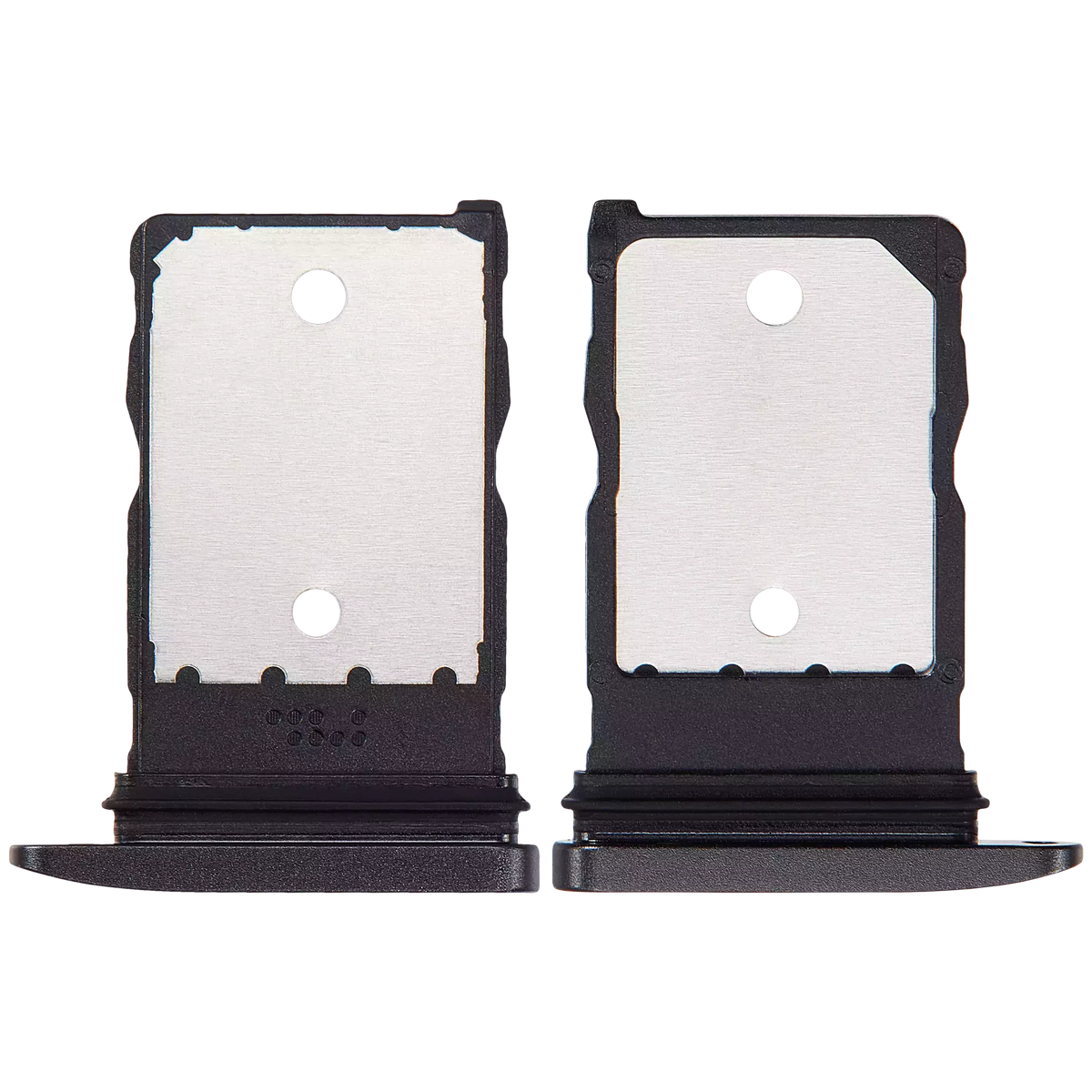 Sim Card Tray For Google Pixel 9 (Obsidian) - repair component alternate view