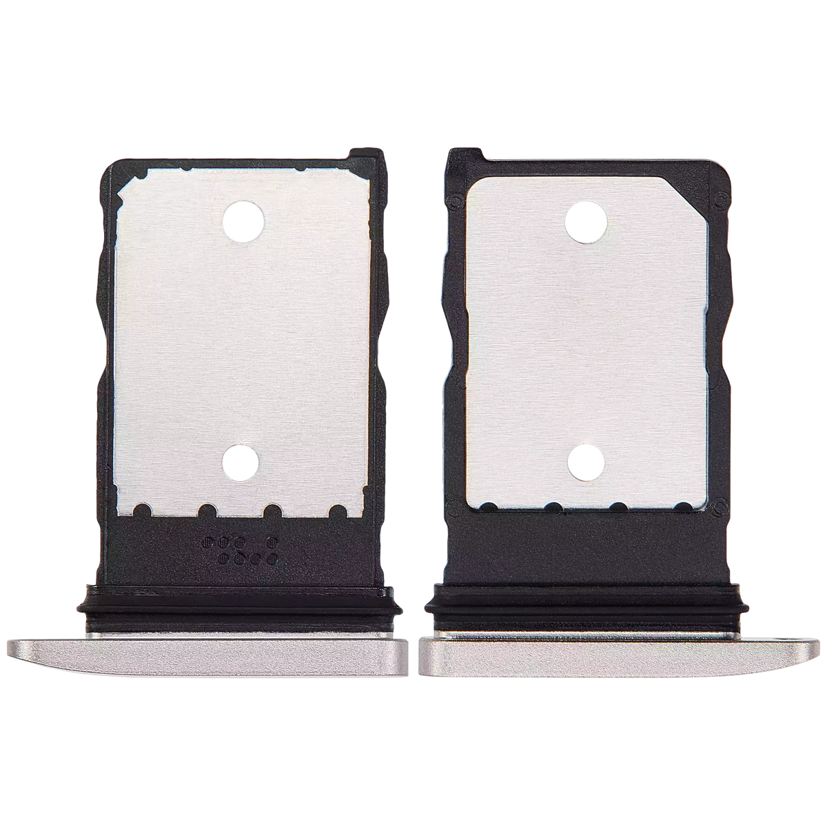 Sim Card Tray For Google Pixel 9 (Porcelain) - repair component alternate view