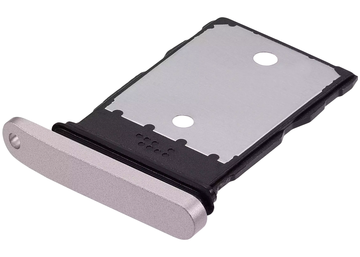 Sim Card Tray For Google Pixel 9 (Porcelain) - phone repair part close-up