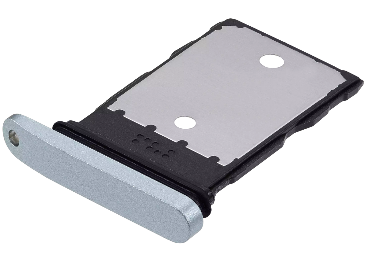 Sim Card Tray For Google Pixel 9 (Wintergreen) - phone repair part close-up