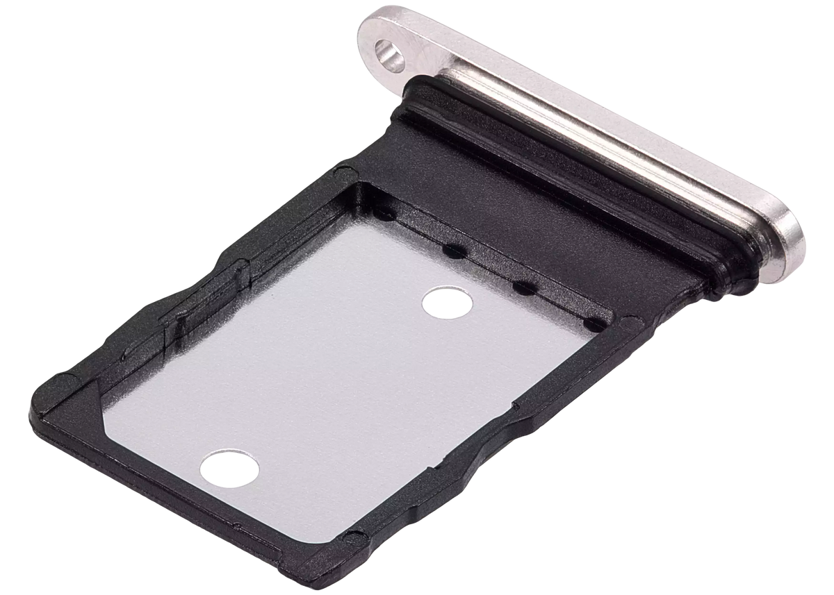Sim Tray For Google Pixel 9 Pro (Porcelain) - replacement part additional angle