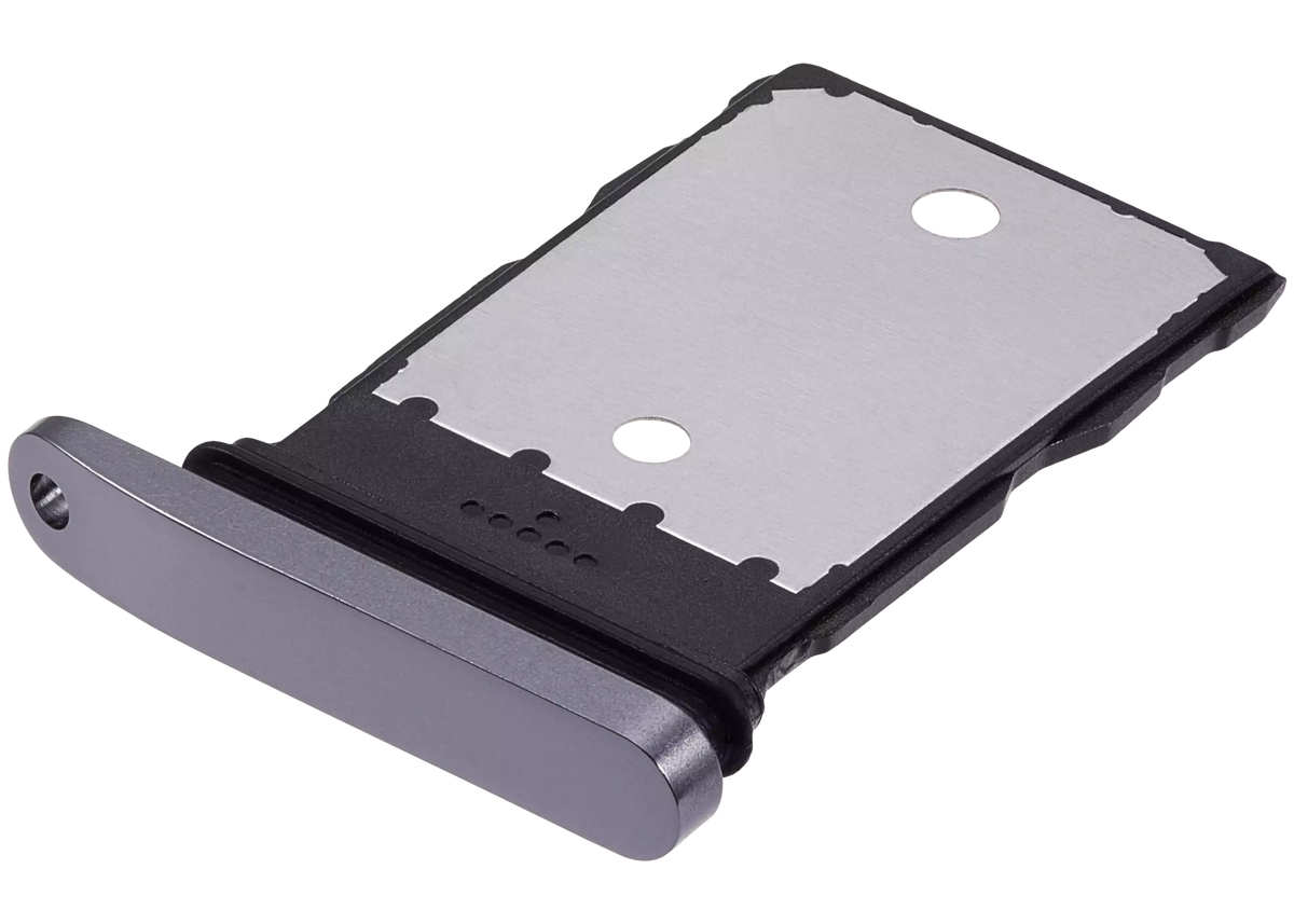 Sim Tray For Google Pixel 9 Pro XL (Obsidian) - phone repair part close-up