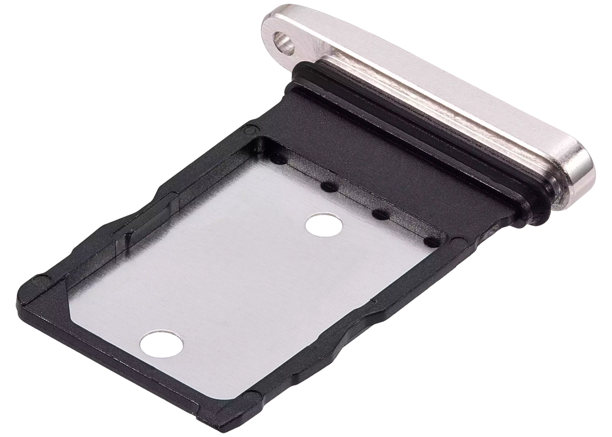 Sim Tray For Google Pixel 9 Pro XL (Porcelain) - replacement part additional angle