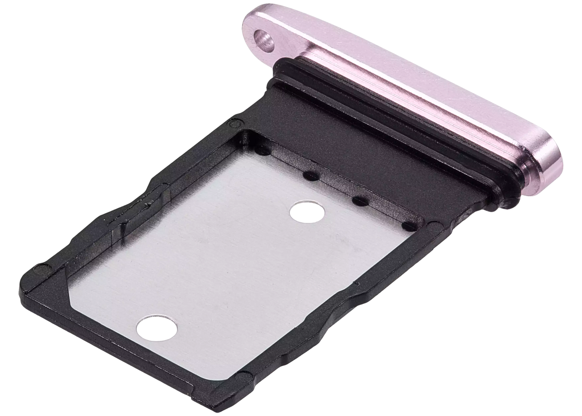 Sim Tray For Google Pixel 9 Pro XL (Rose Quartz) - replacement part additional angle
