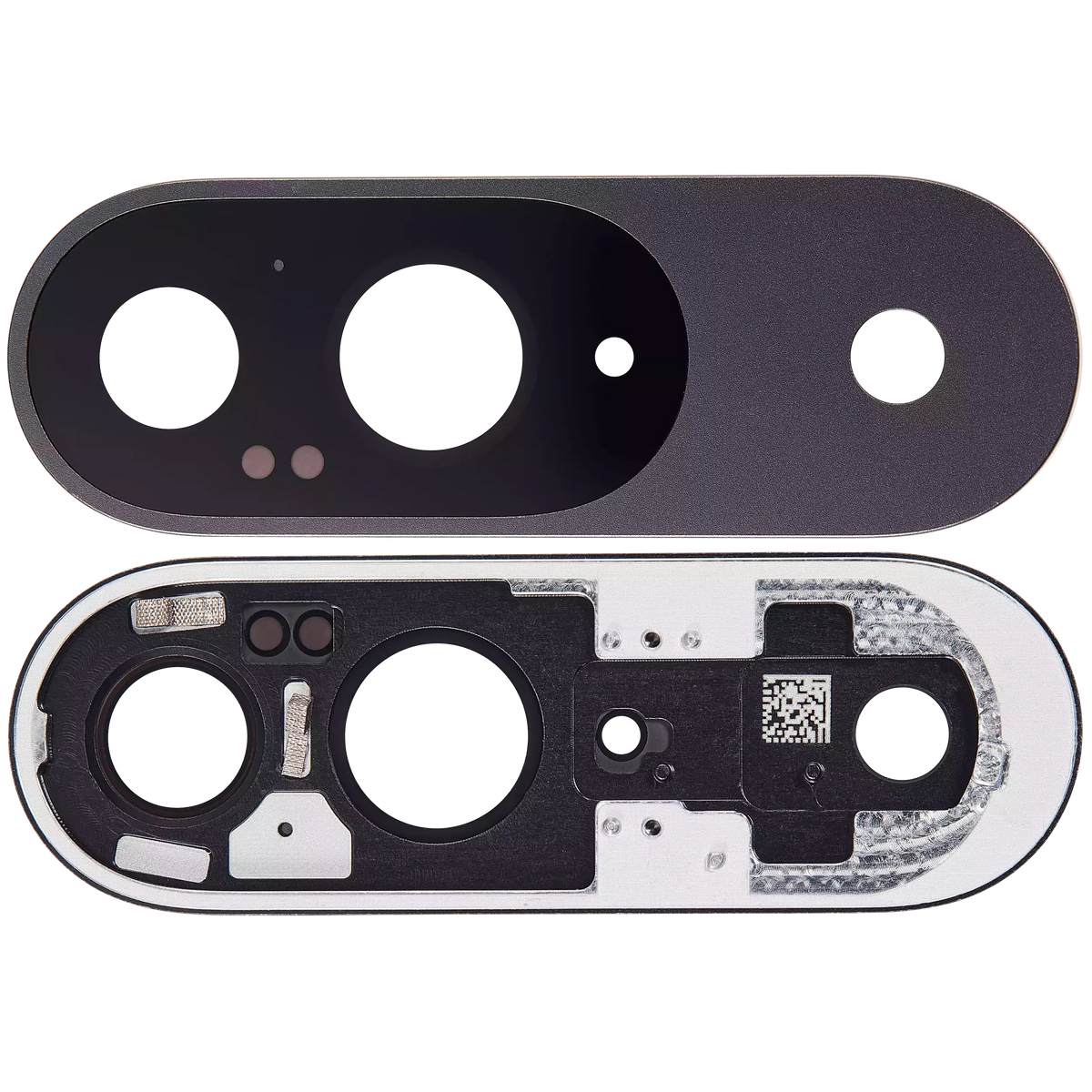 Back Camera Lens With Bracket For Google Pixel 9 (Obsidian) - repair component detailed angle