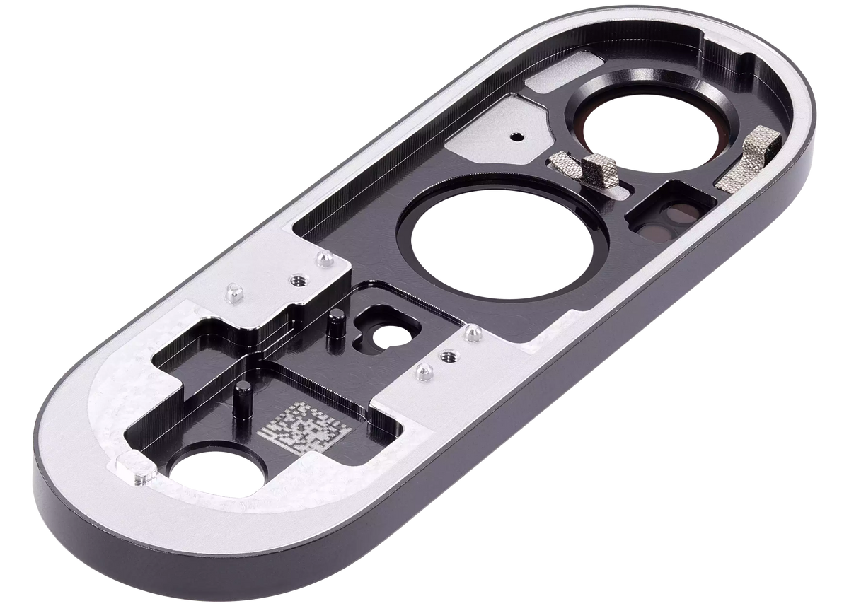 Back Camera Lens With Bracket For Google Pixel 9 (Obsidian) - phone repair part close-up