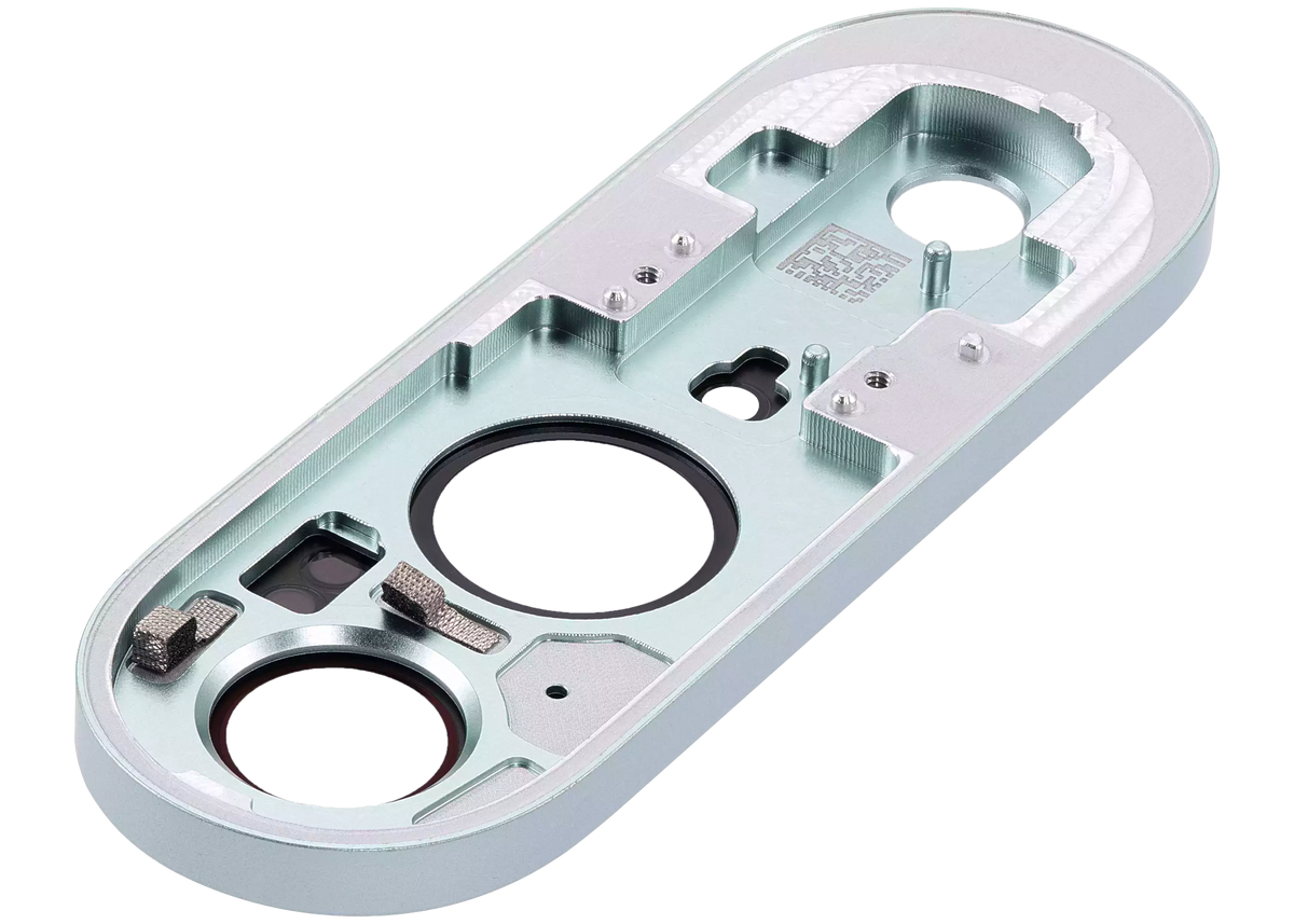 Back Camera Lens With Bracket For Google Pixel 9 (Wintergreen) - phone repair part close-up