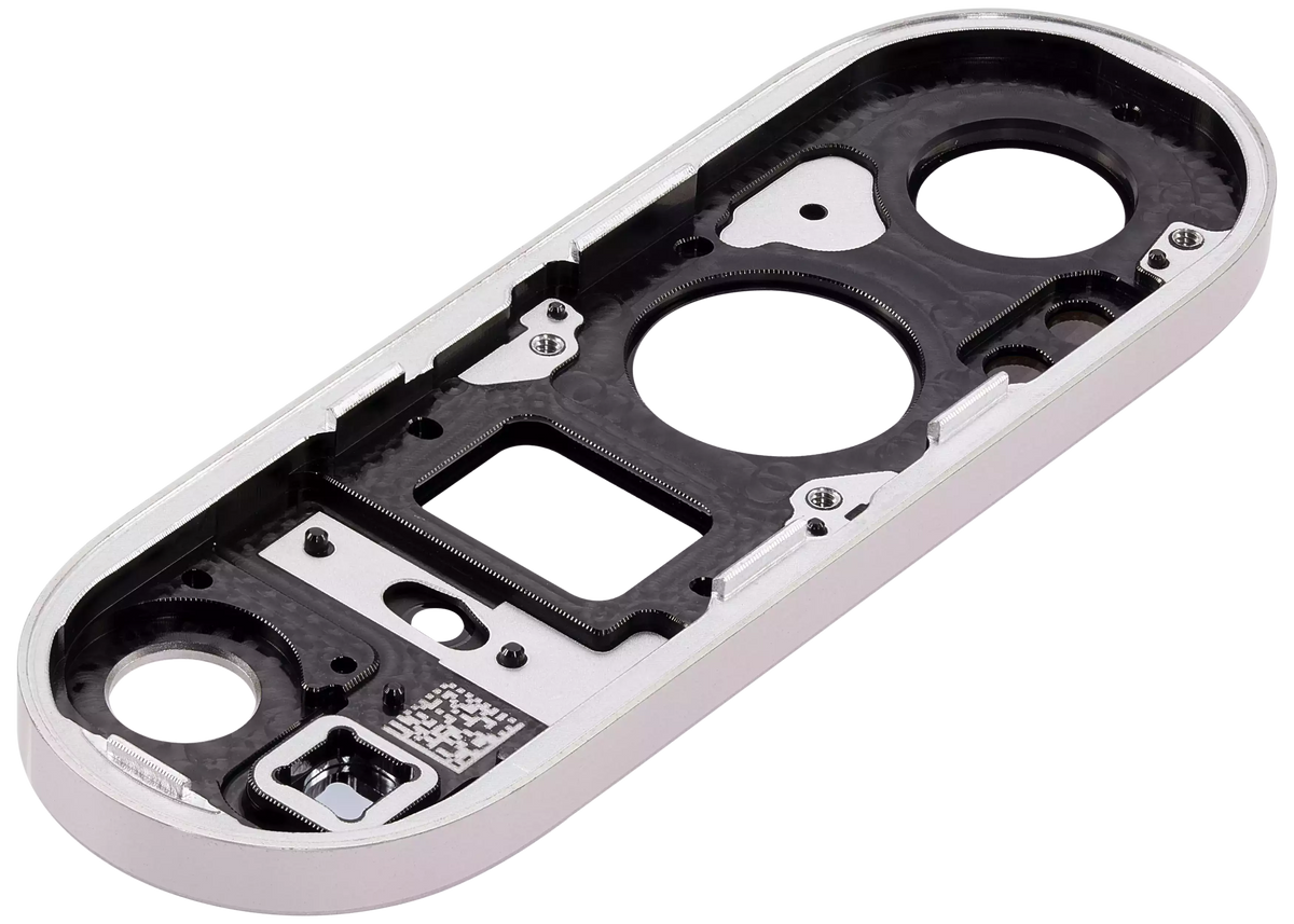 Back Camera Lens With Bracket For Google Pixel 9 Pro (Porcelain) - phone repair part close-up