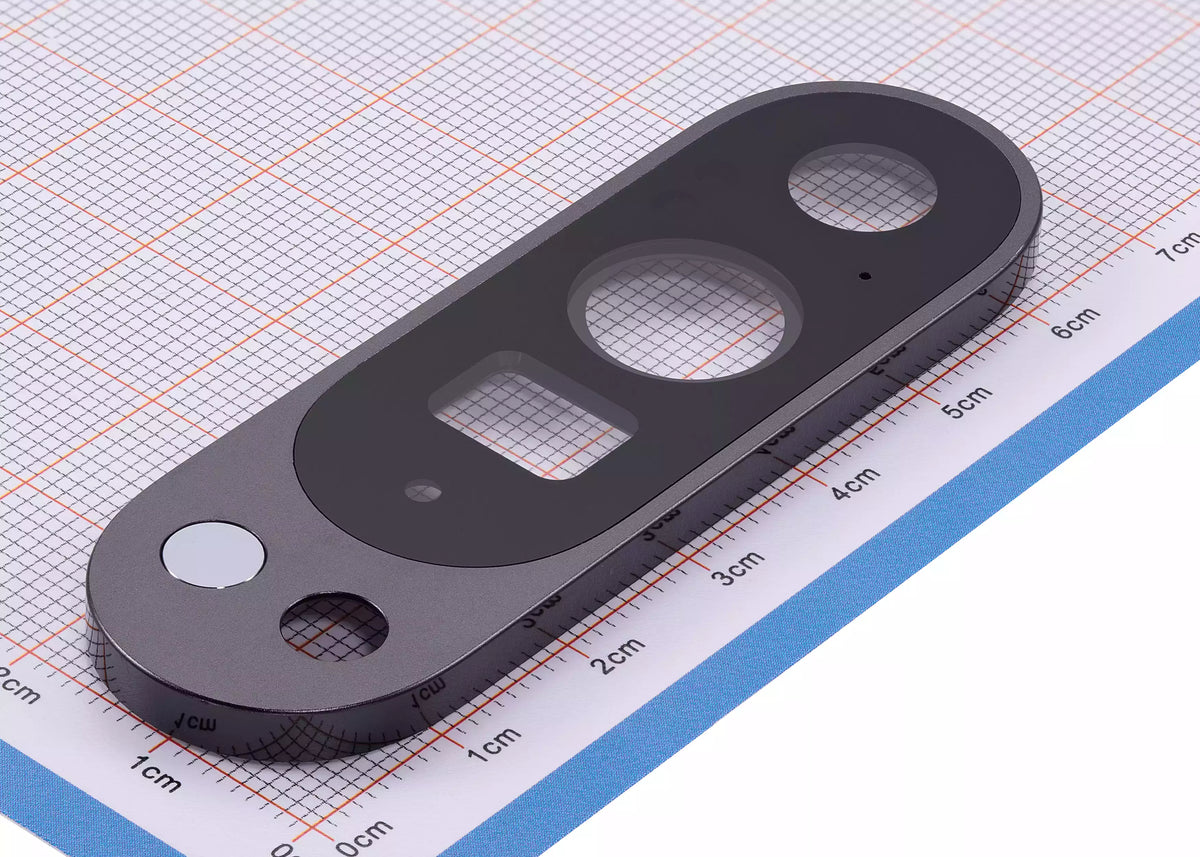 Back Camera Lens With Bracket For Google Pixel 9 Pro XL (Obsidian) - repair component detailed angle