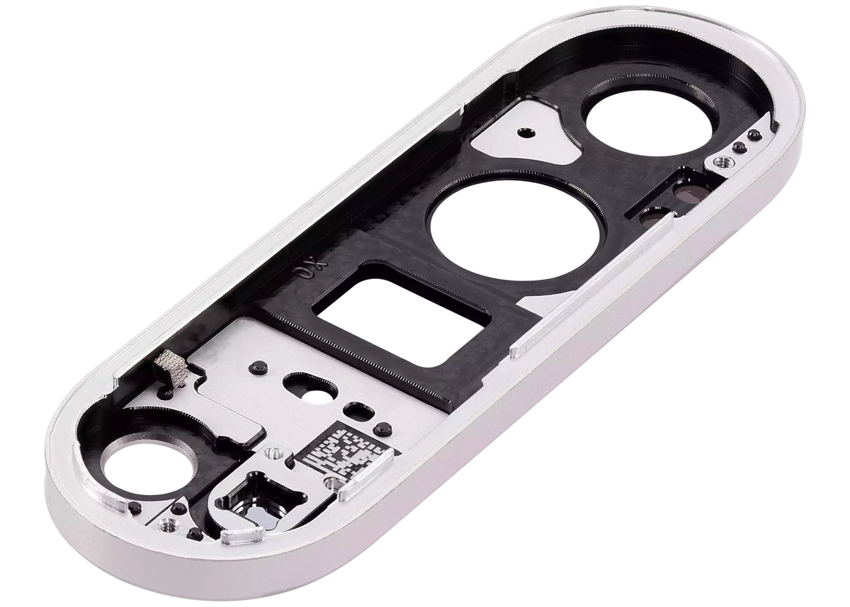 Back Camera Lens With Bracket For Google Pixel 9 Pro XL (Porcelain) - replacement part additional angle