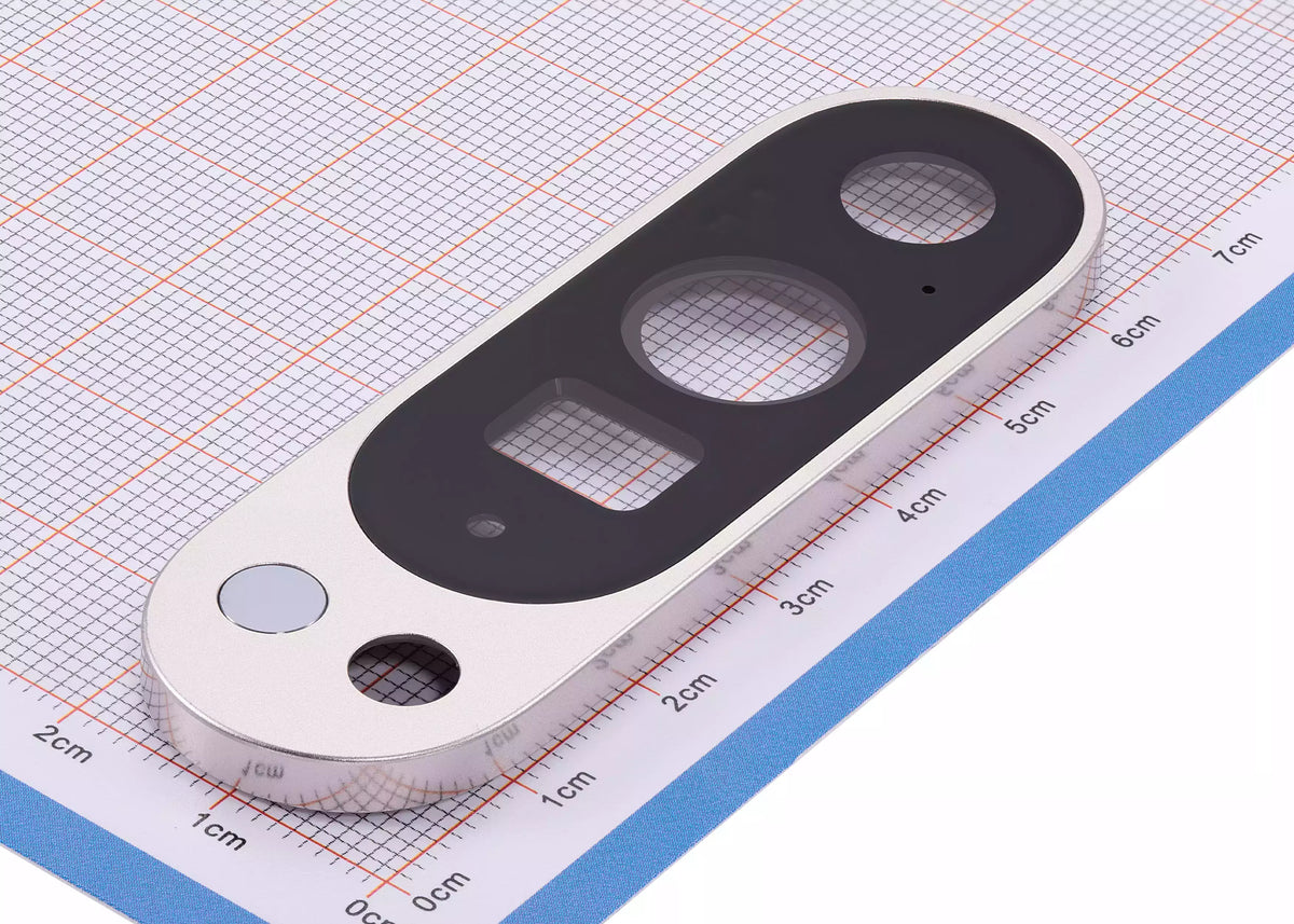 Back Camera Lens With Bracket For Google Pixel 9 Pro XL (Porcelain) - repair component detailed angle