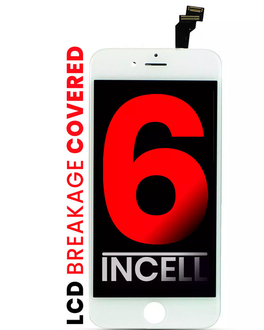 LCD Assembly For iPhone 6 (Aftermarket Pro: XO7 Incell) (White)
