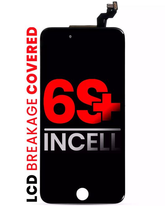 LCD Assembly With Steel Plate For iPhone 6S Plus (Aftermarket Pro: XO7 Incell) (Black)