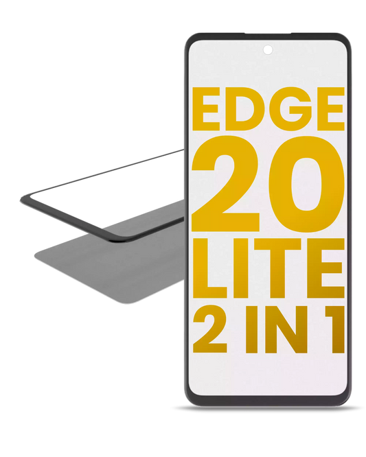 2 in 1 Front Glass With OCA Pre-Installed For Motorola Edge 20 Lite (XT2139-1 / 2021) | SKU 107082060776 | image 1
