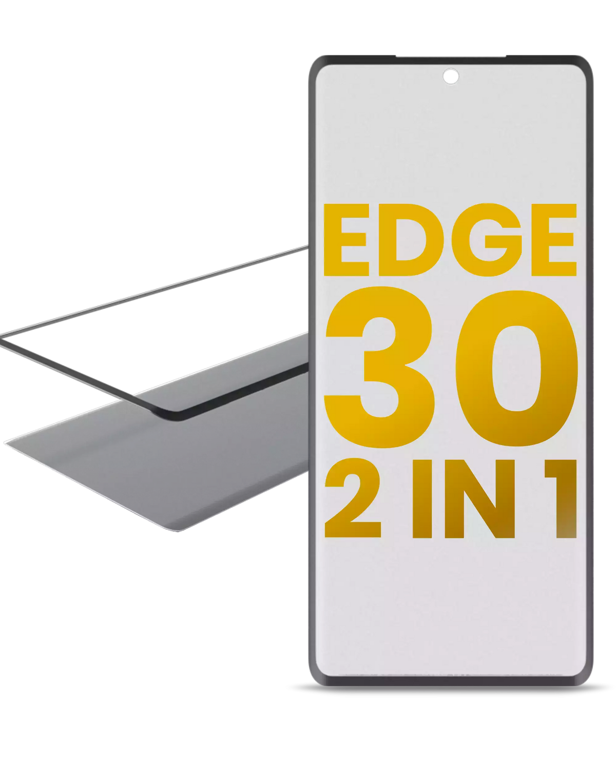 2 in 1 Front Glass With OCA Pre-Installed For Motorola Edge 30 (XT2203 / 2022) | SKU 107082060771 | image 1