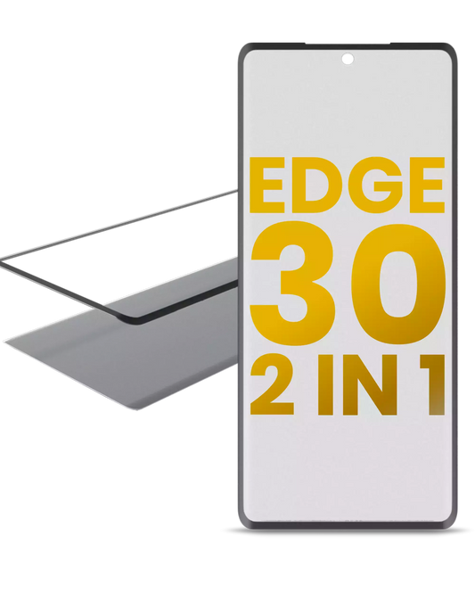 2 in 1 Front Glass With OCA Pre-Installed For Motorola Edge 30 (XT2203 / 2022) | SKU 107082060771 | image 1