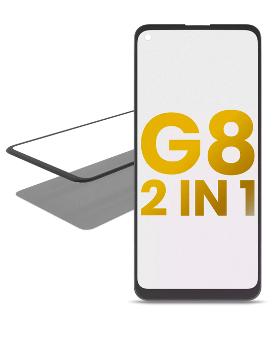 2 in 1 Front Glass With OCA Pre-Installed For Motorola Moto G8 (XT2045-1 / 2020) | compatible mobile phone replacement part | SKU 107082060762 | product image 1