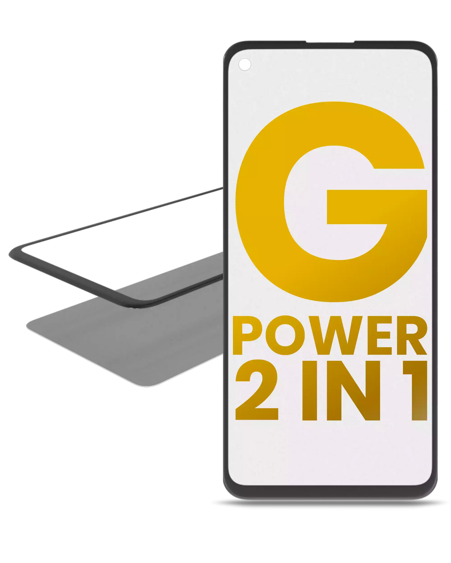 2 in 1 Front Glass With OCA Pre-Installed For Motorola Moto G Power (XT2117 / 2021) replacement part for compatible Motorola phone, SKU 107082060760, product image 1