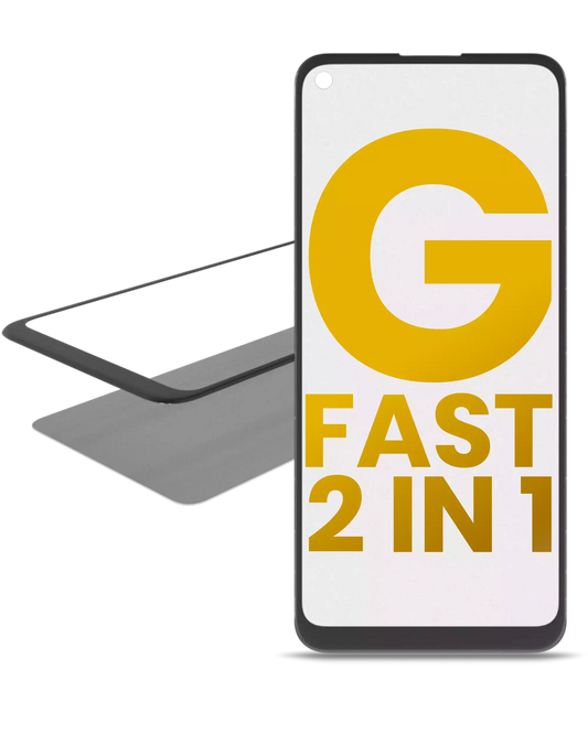 2 in 1 Front Glass With OCA Pre-Installed For Motorola Moto G Fast (XT2045-3 / 2020) | compatible mobile phone replacement part | SKU 107082060759 | product image 1