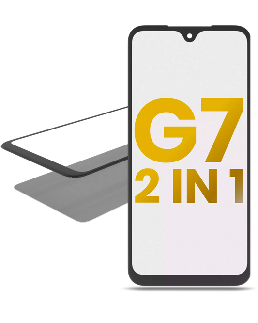 2 in 1 Front Glass With OCA Pre-Installed For Motorola Moto G7 (XT1962 / 2019) | compatible mobile phone replacement part | SKU 107082060767 | product image 1