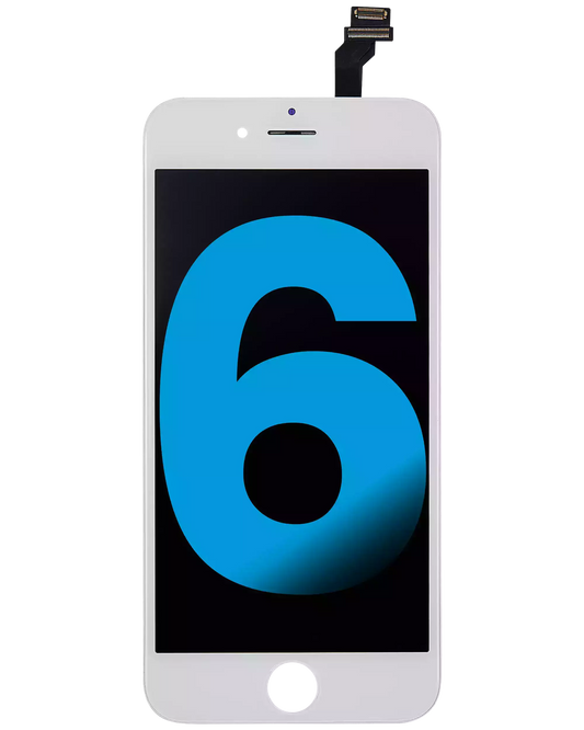 LCD Assembly For iPhone 6 (Aftermarket) (White)