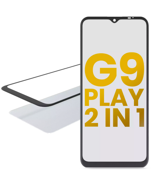 2 in 1 Front Glass With OCA Pre-Installed For Motorola Moto G9 Play (XT2083 / 2020) replacement part for compatible Motorola phone, SKU 107082060756, product image 1